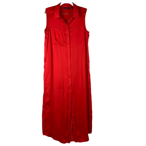 Chico’s BLACK LABEL Silky Utility Modern Midi Dress - Picture 16 of 16